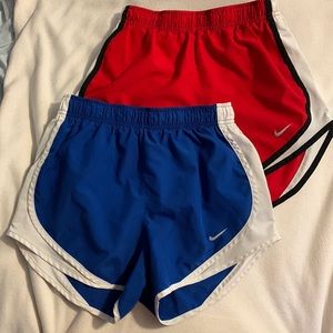Pair of shorts (red & blue) / Nike / size SMALL